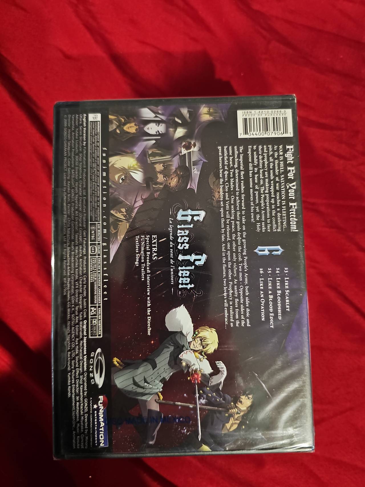 Glass Fleet Vol. 1-6 DVD Set