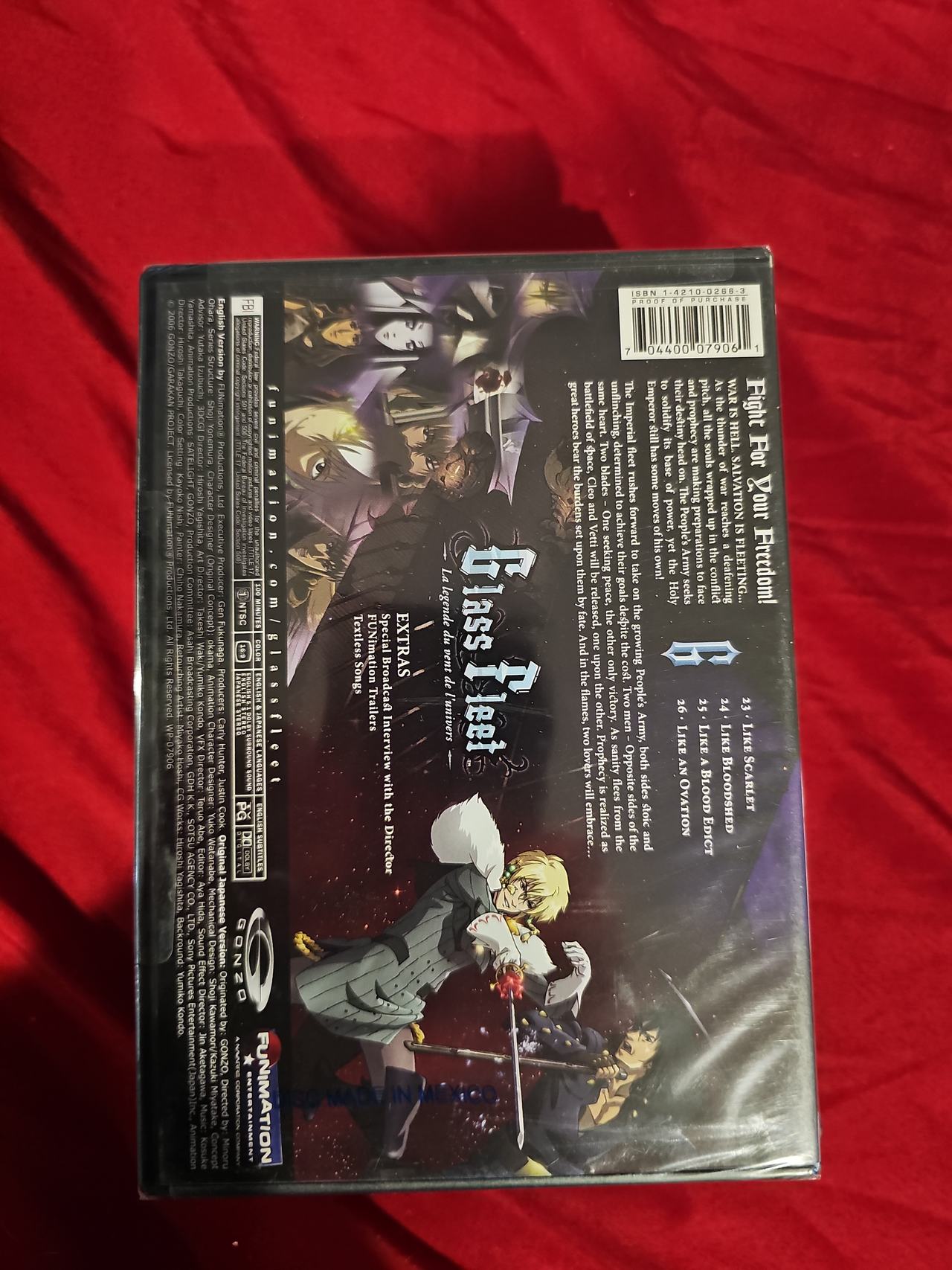Glass Fleet Vol. 1-6 DVD Set