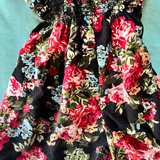 Floral Print Mini Dress - Image 6