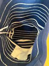 Ann Taylor Navywhite Striped Tote Bag - Image 4