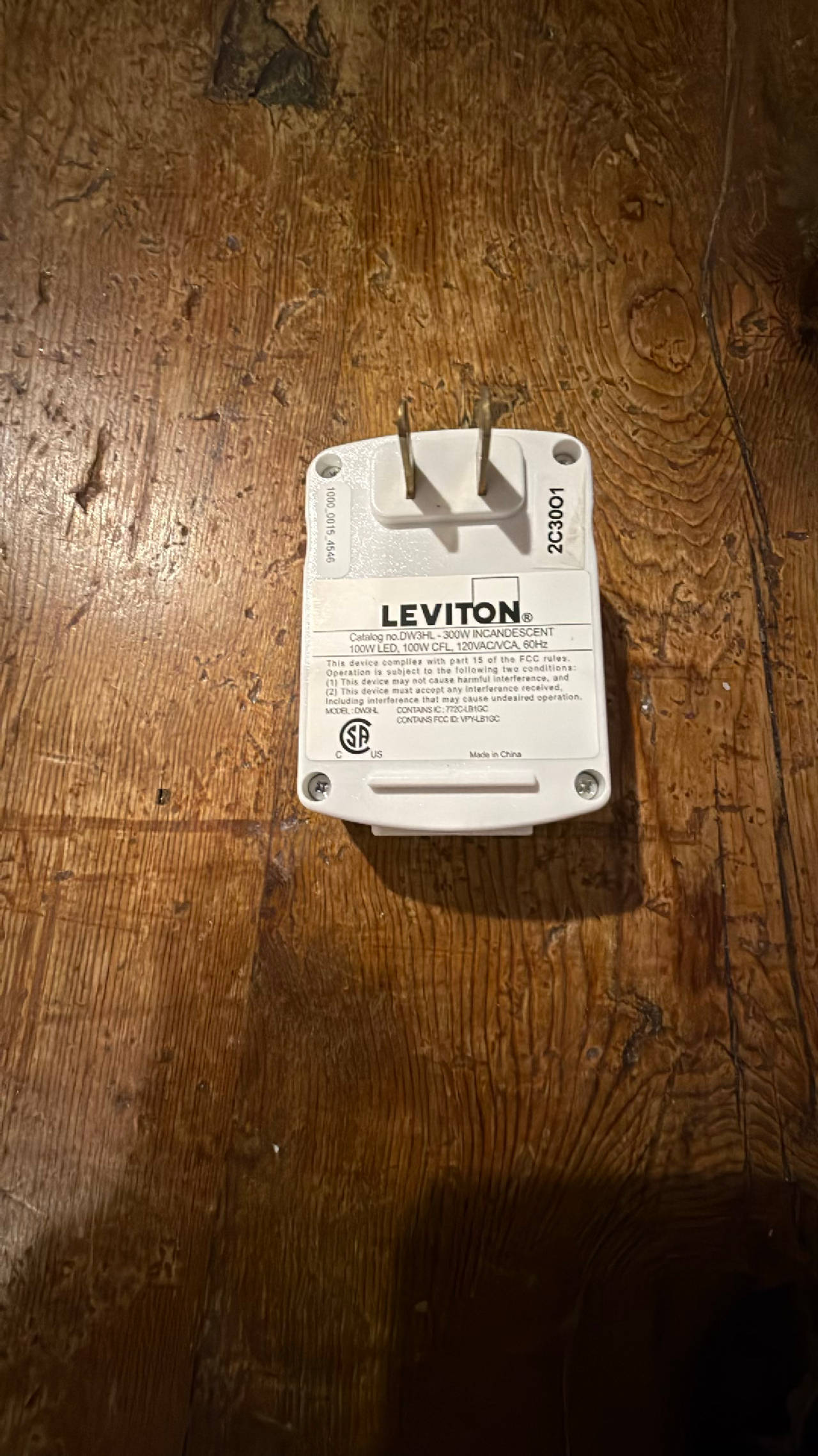 Leviton DW3HL Smart Plug