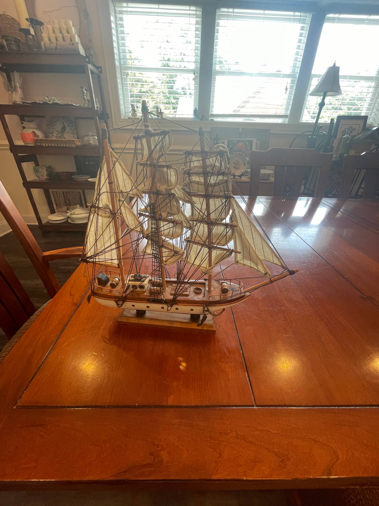 Wooden Tall Ship Model