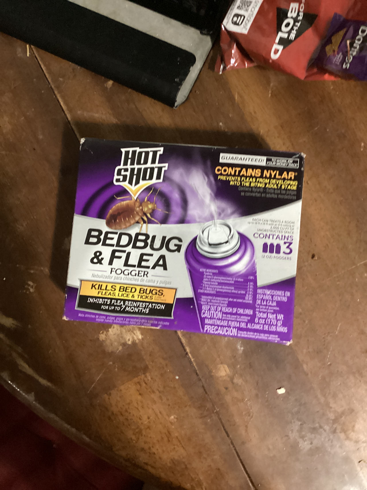 Hot Shot Bedbug & Flea Fogger