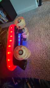 Gold Metallic LED Light Up Roller Skates - Image 6