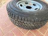 Goodyear Wrangler All-Terrain Adventure Tire on Ford Steel Wheel - Image 2