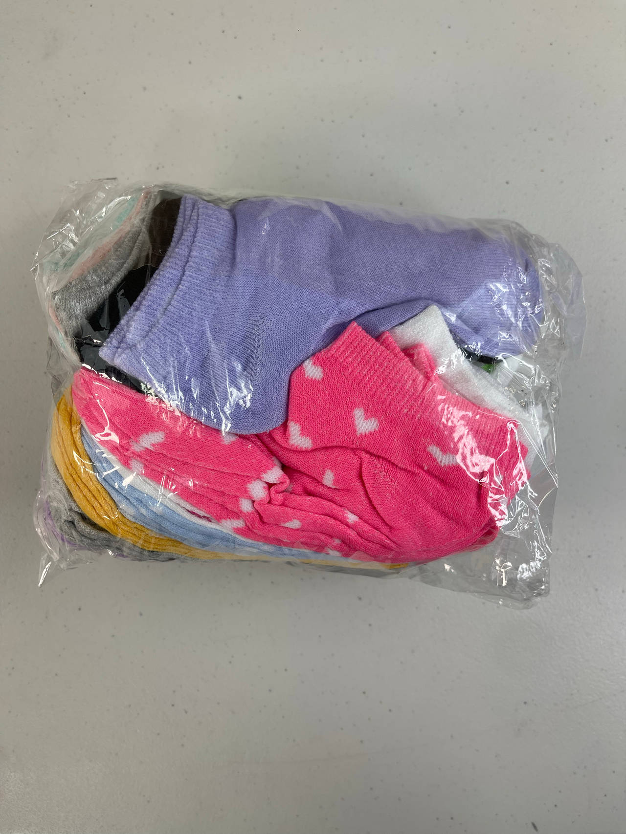 Assorted No Show Socks Pack for Children