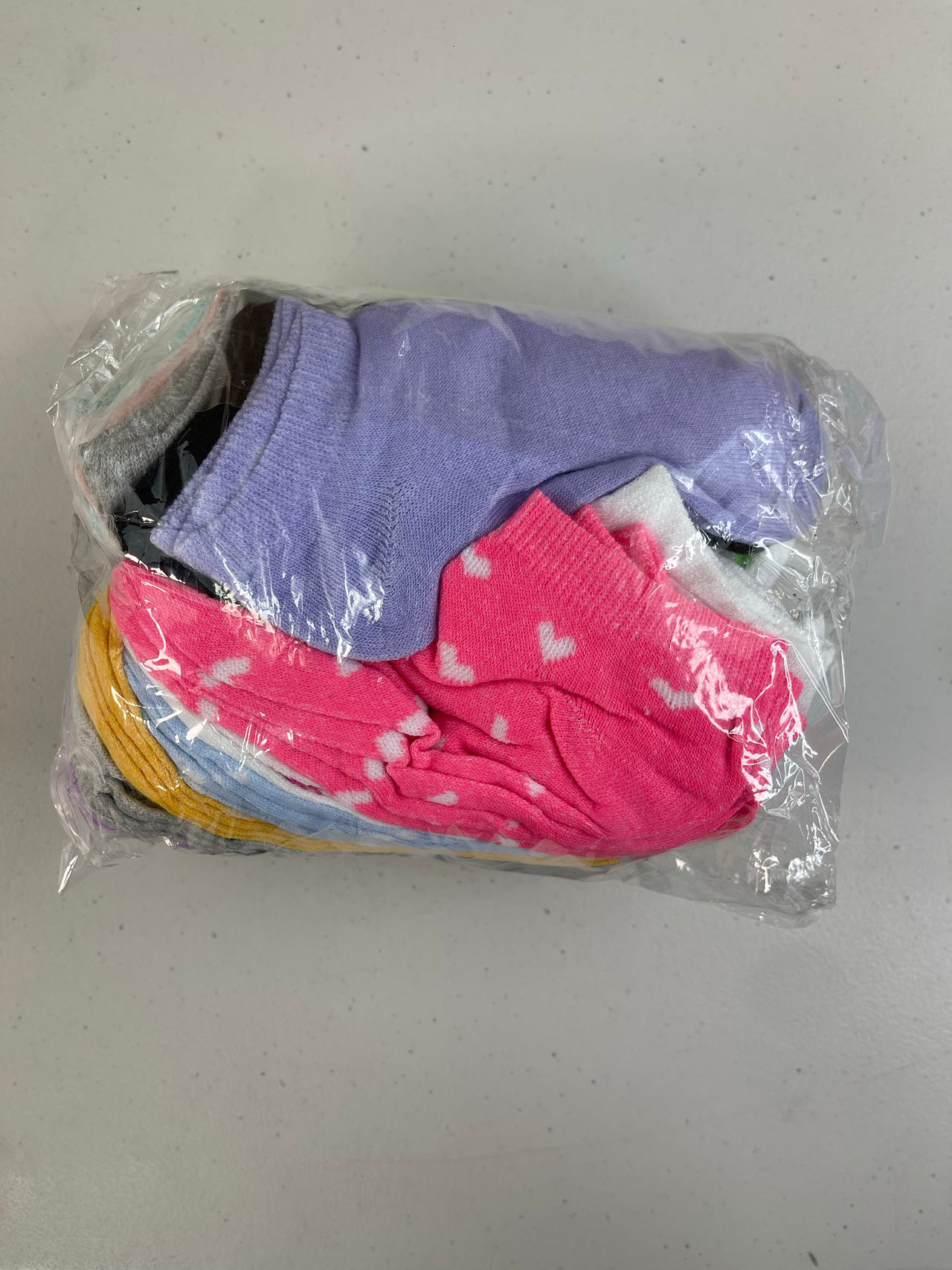 Assorted No Show Socks Pack for Children