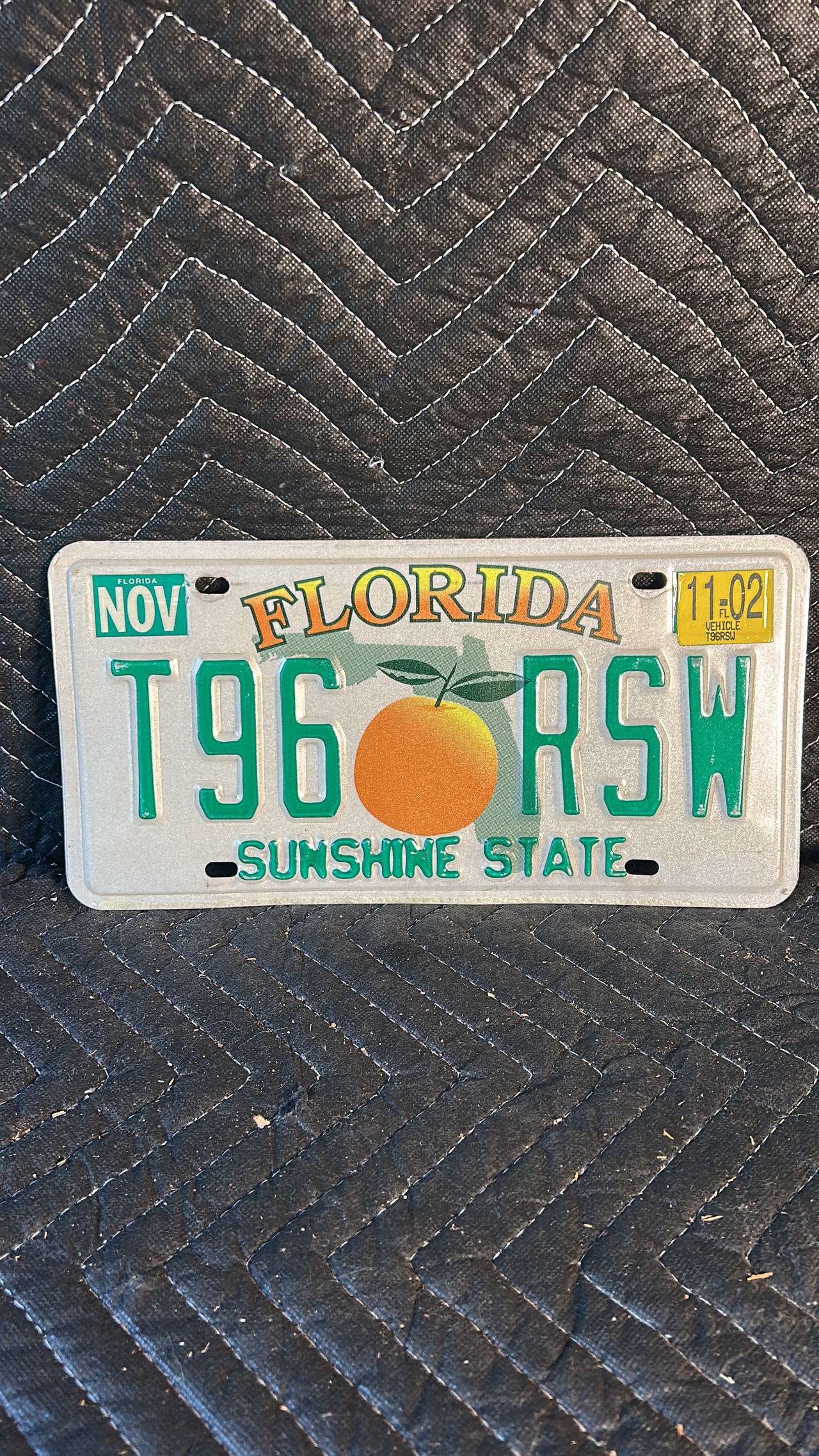 Florida License Plate (1997-2003 Design)