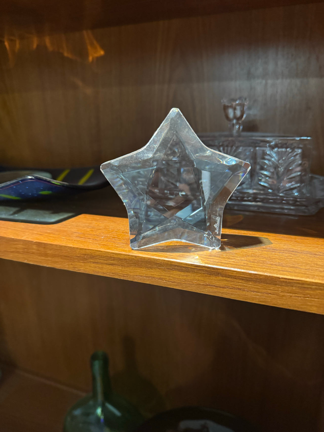 Baccarat Crystal Star Paperweight
