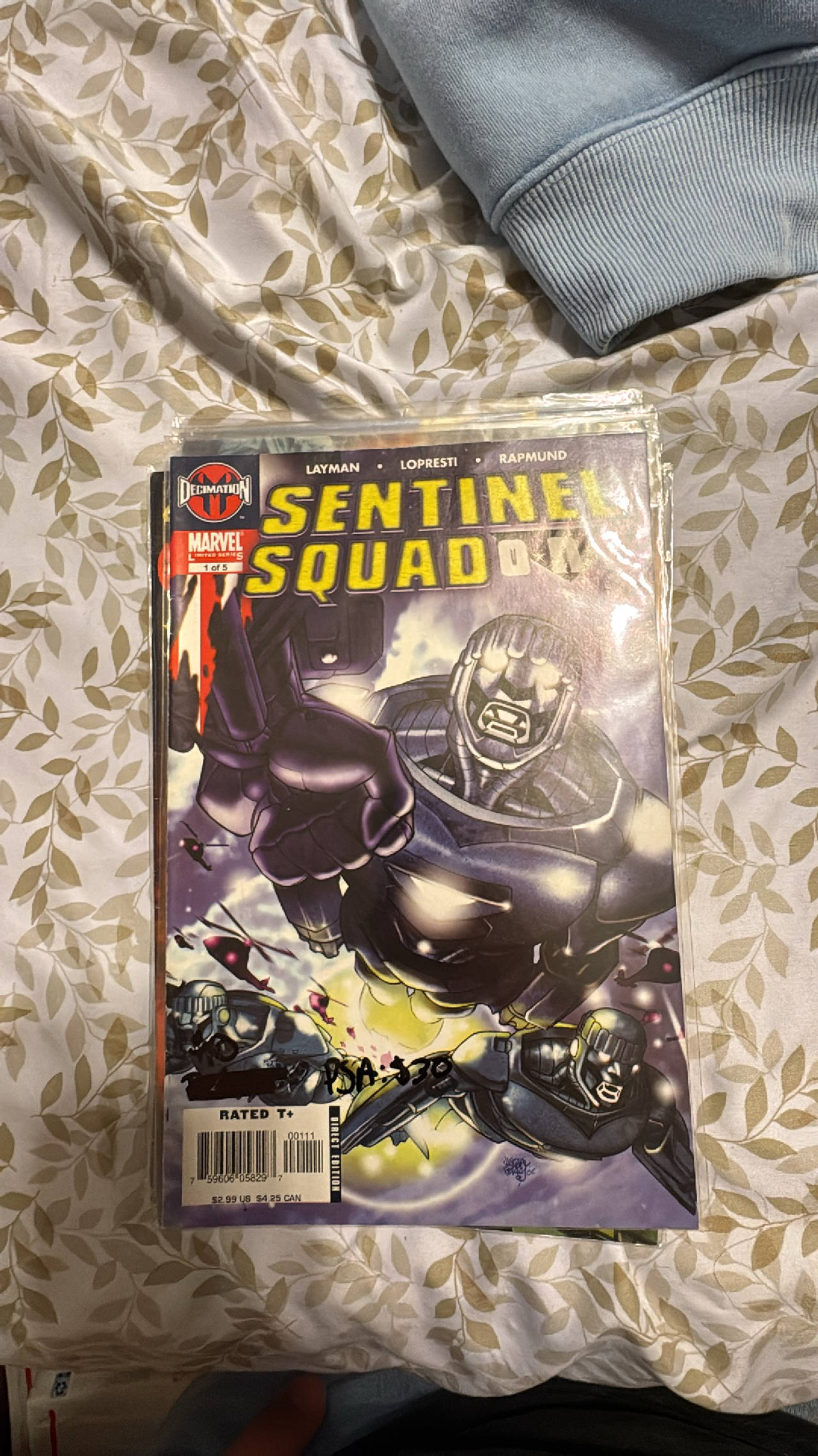 Sentinel Squad O*N*E Comic