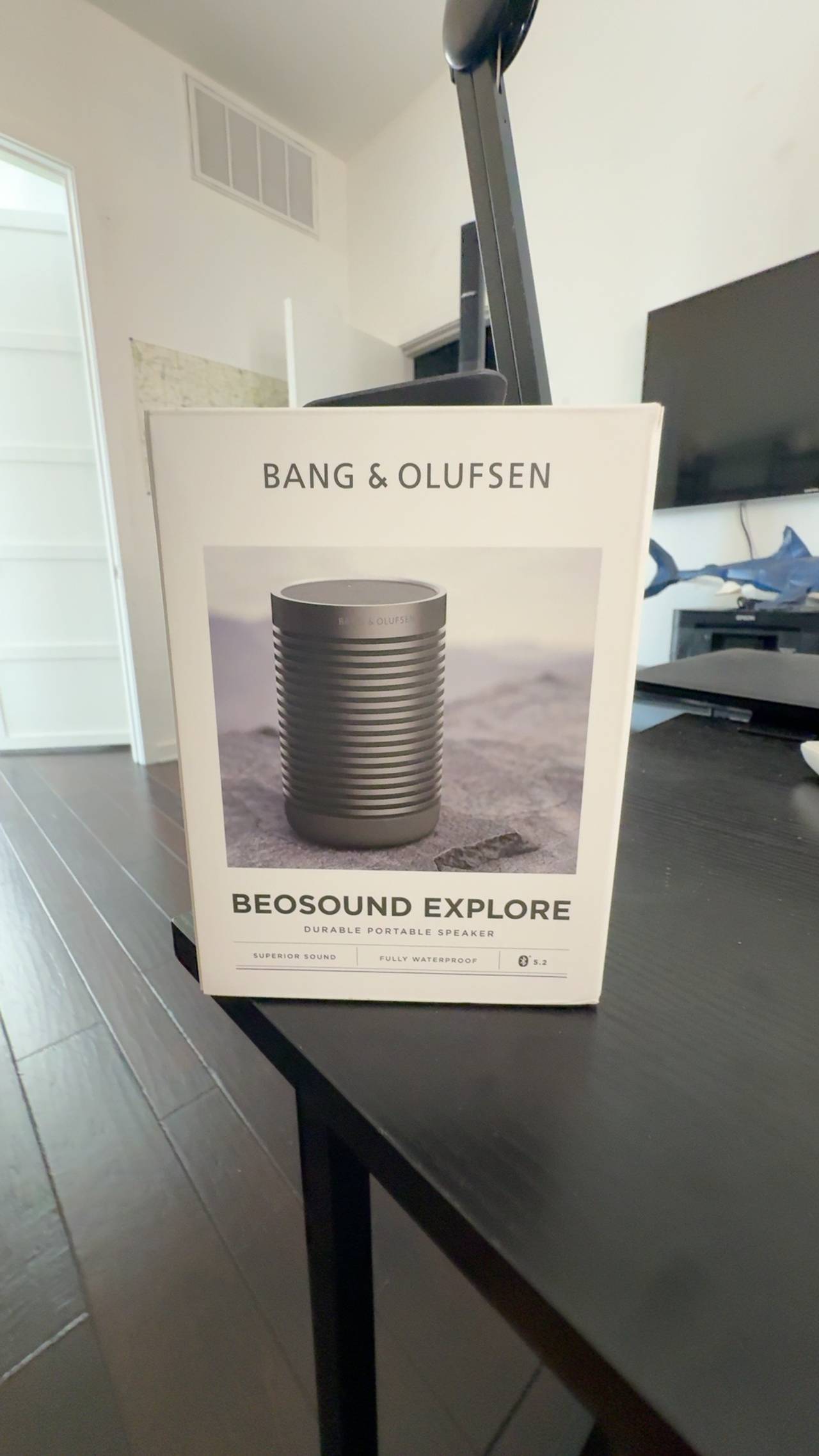 Bang & Olufsen Beosound Explore Portable Bluetooth Speaker - Black