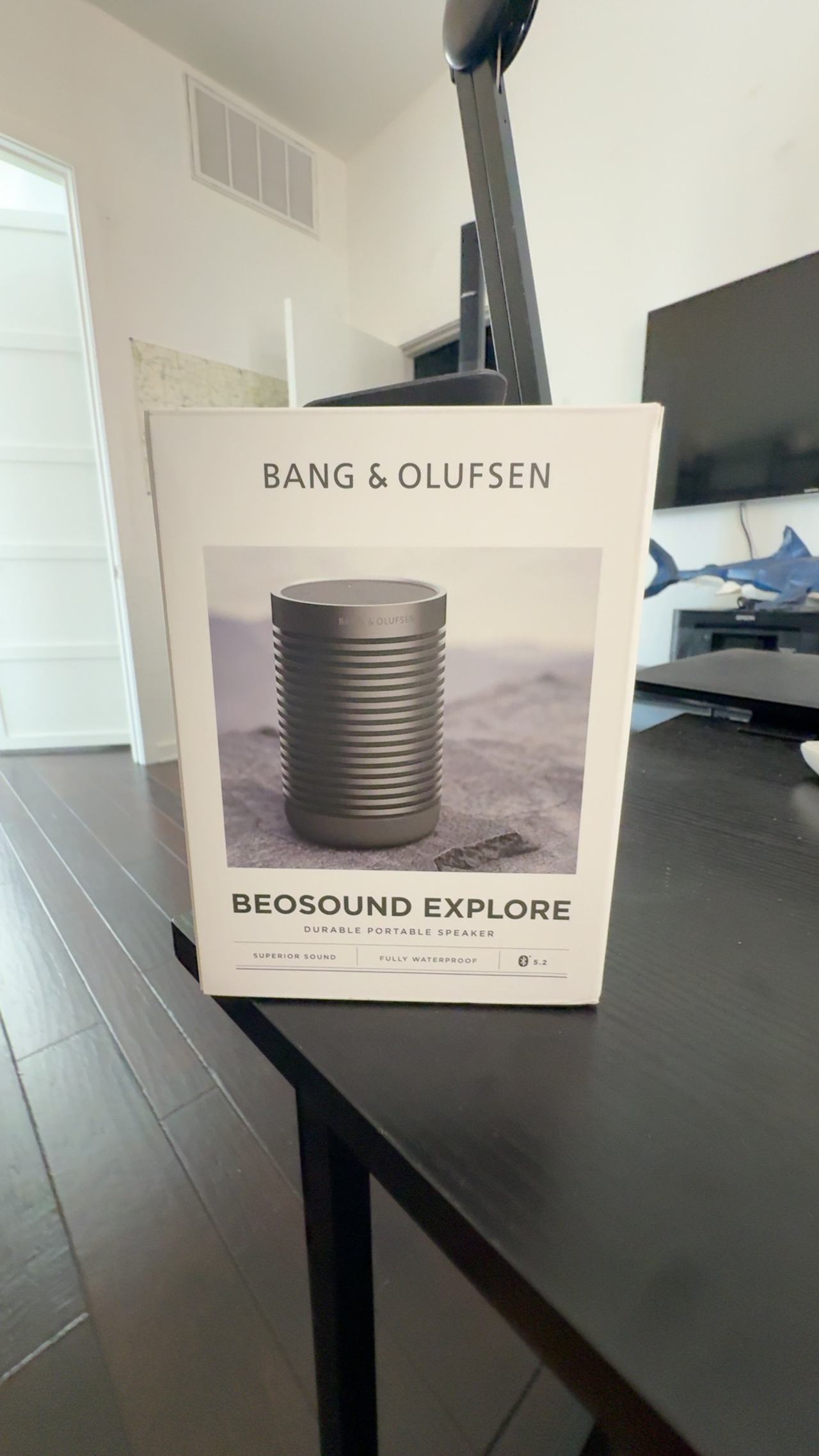 Bang & Olufsen Beosound Explore Portable Bluetooth Speaker - Black