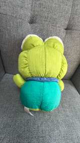 9” Sanrio Keroppi Vintage Parachute Plush Nylon 90s Stuffed Animal Frog - Image 2