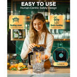 WantJoin Blender Cup ONLY for WantJoin 200D Ice Blenders,Spare Pitcher  - Image 3