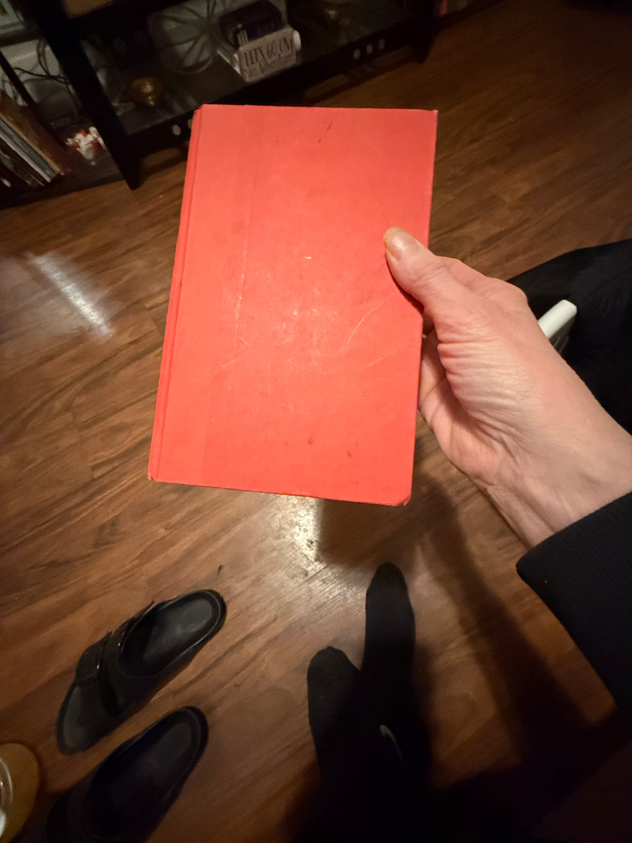 Red Hardcover Book
