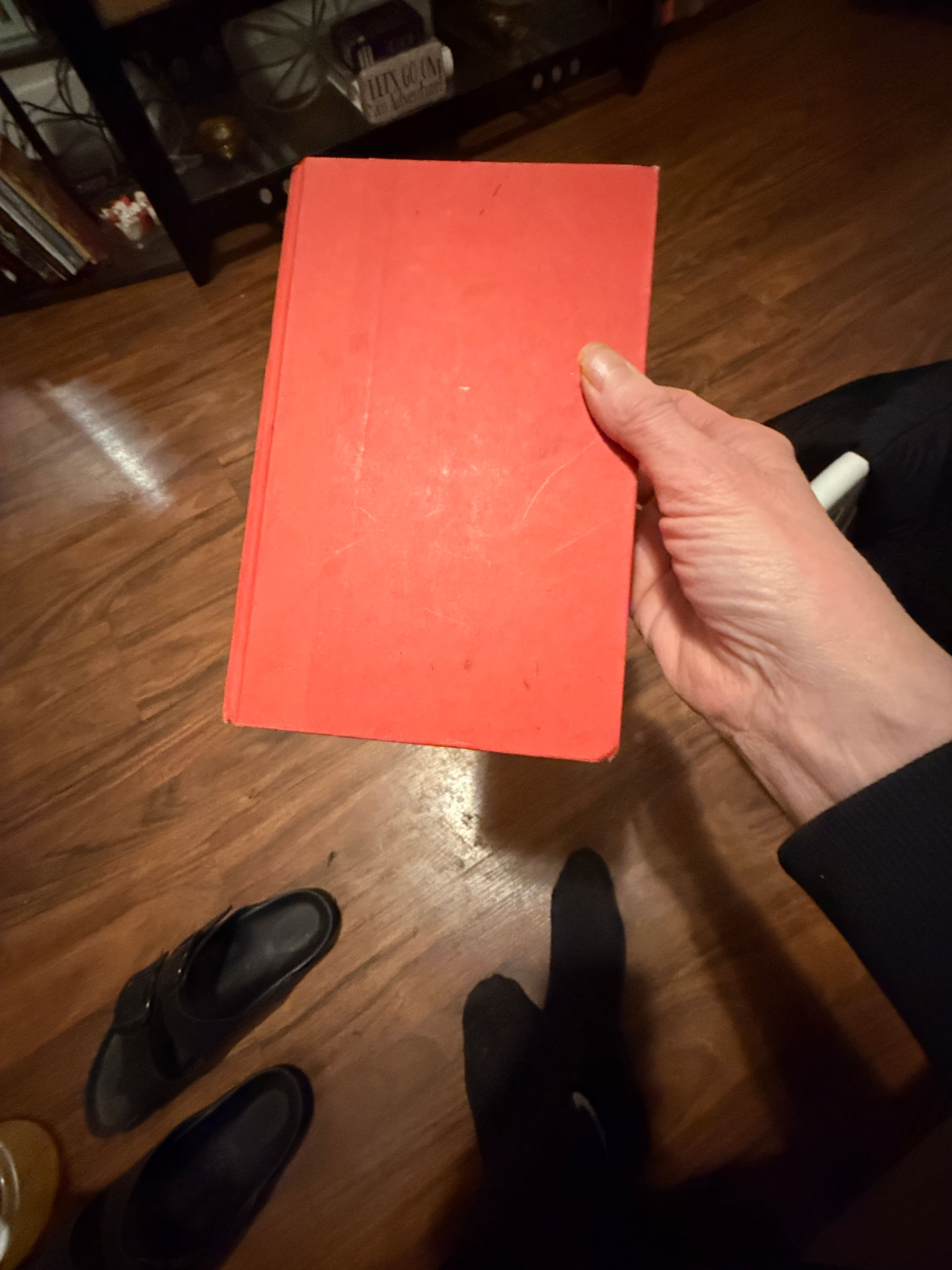 Red Hardcover Book