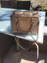 Adrienne Vittadini Croc Embossed Satchel Bag - Image 2
