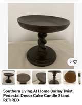 Southern Living At Home Barley Twist Pedestal Stand - Image 1