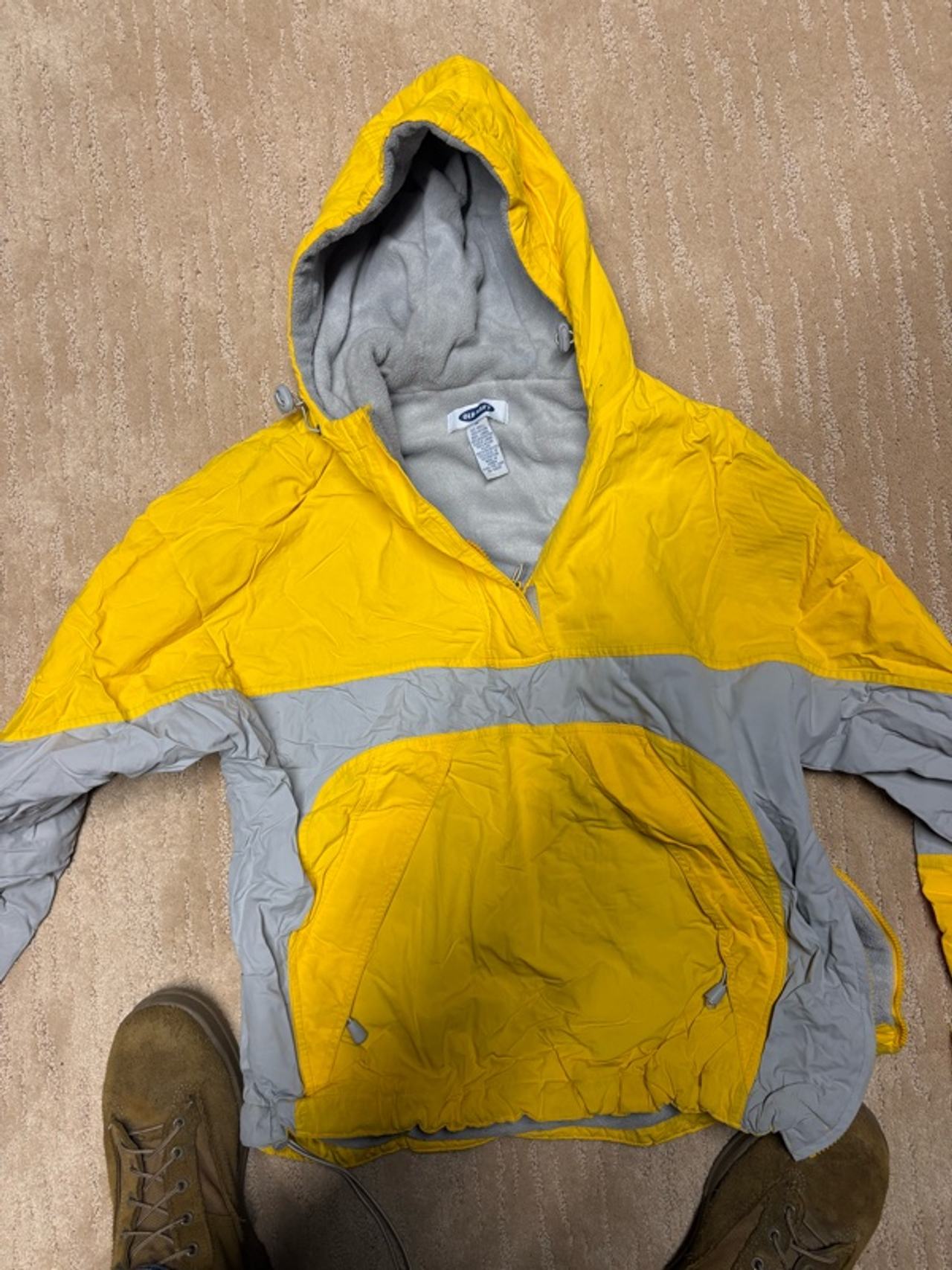 Disney Yellow Windbreaker Jacket