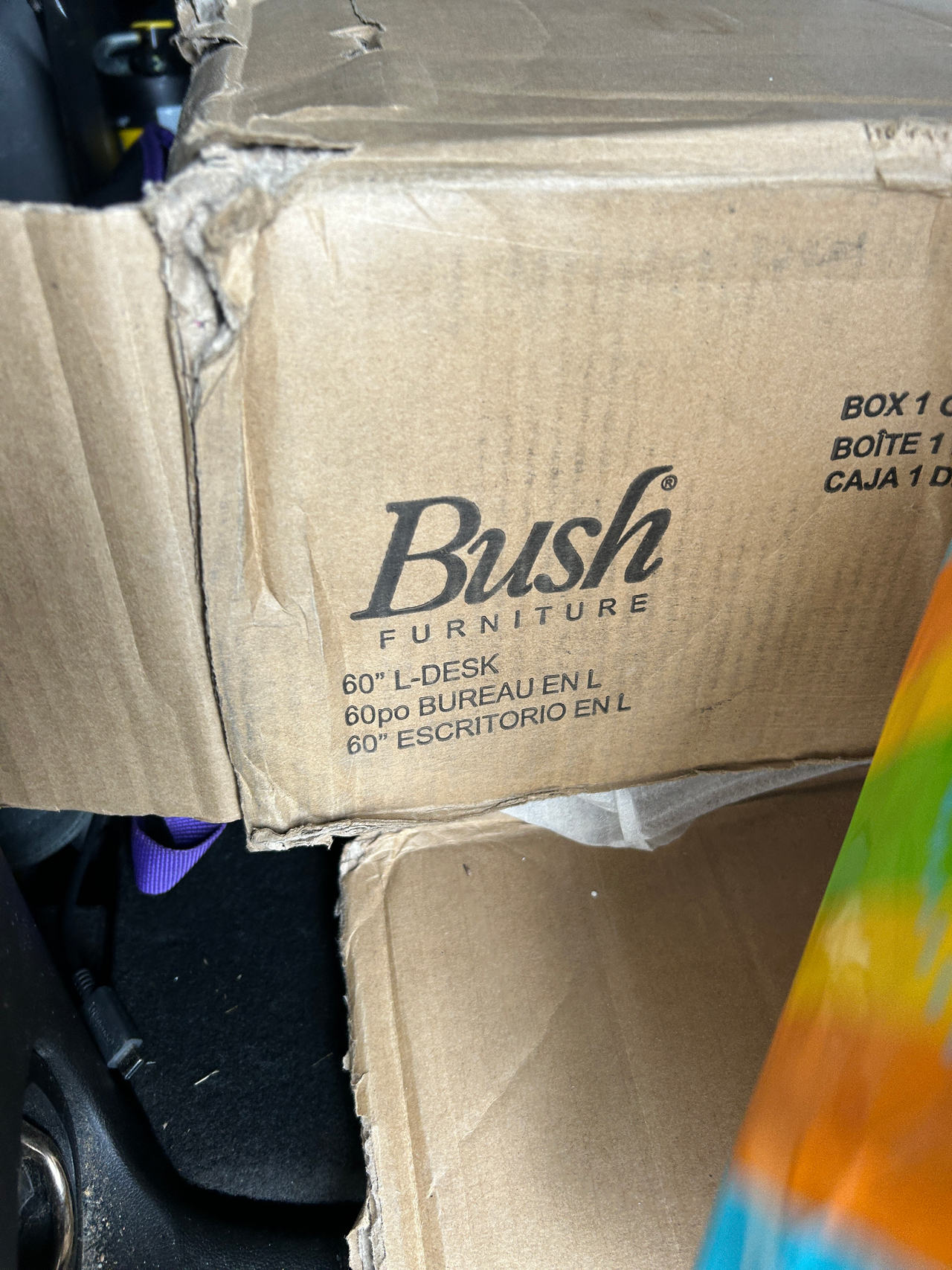 Bush Furniture 60" L-Desk