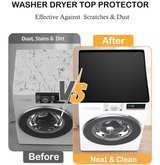 51.2" x 25.6" Washer and Dryer Top Cover Mat,Silicone Washer Dryer Countertop - Image 2