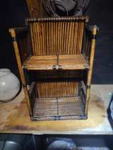 Vintage Bamboo Rattan Wall Shelf - Image 2