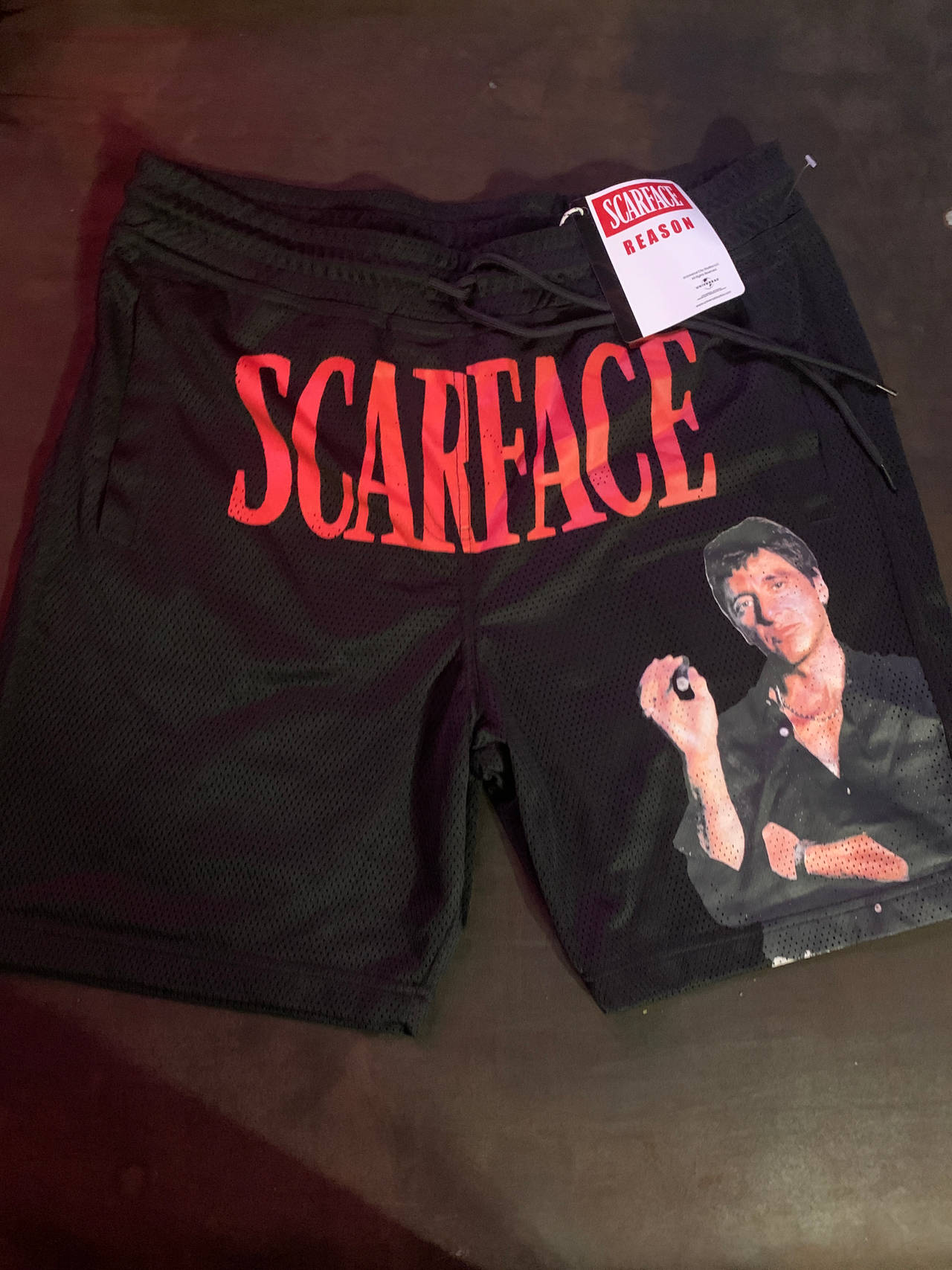 Scarface x Reason Mesh Shorts