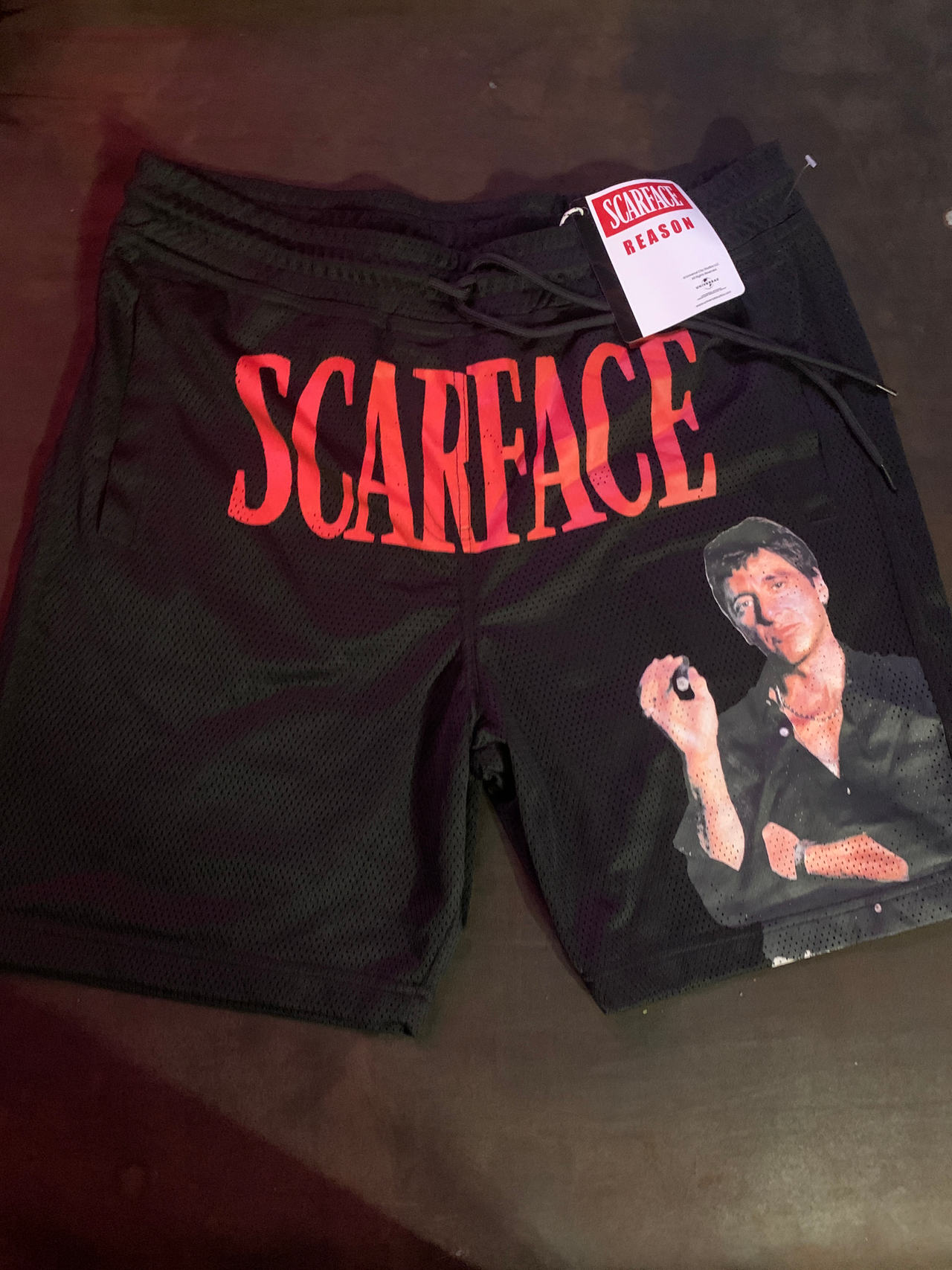 Scarface x Reason Mesh Shorts