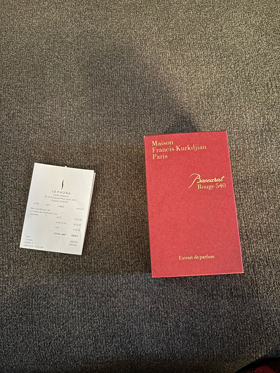 Maison Francis Kurkdjian Baccarat Rouge 540 Extrait de Parfum