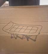 Folding Camping Cot with Mattress Pad - Image 3