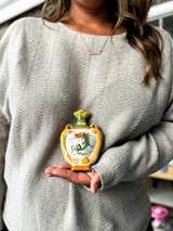 Deruta Italian Majolica Raffaellesco Flask - Image 1