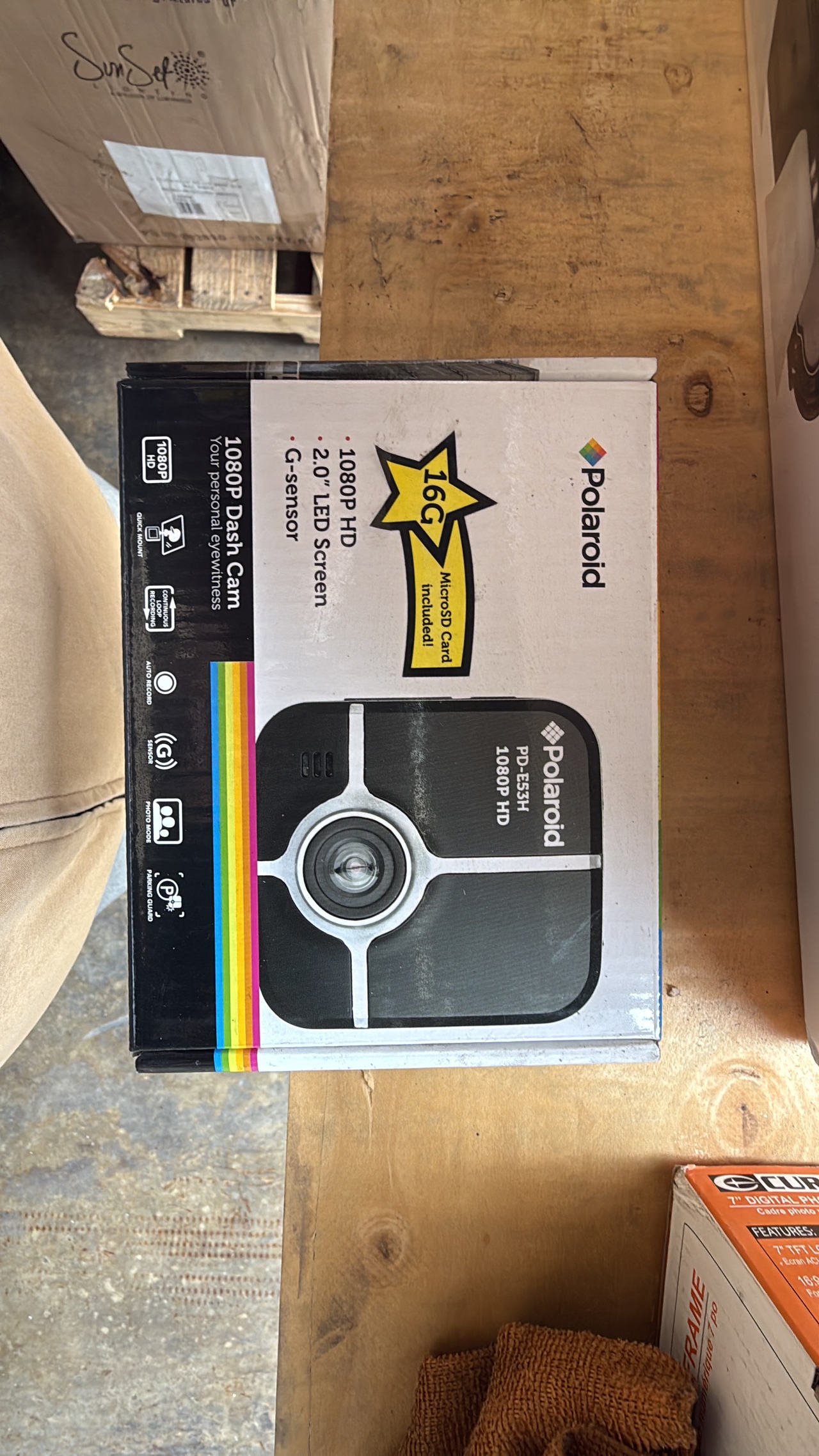 Polaroid PD-E53H 1080p Dash Cam