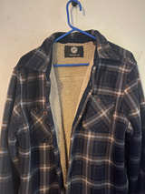 Weatherproof Sherpa Lined Flannel Shirt Jacket - Image 1