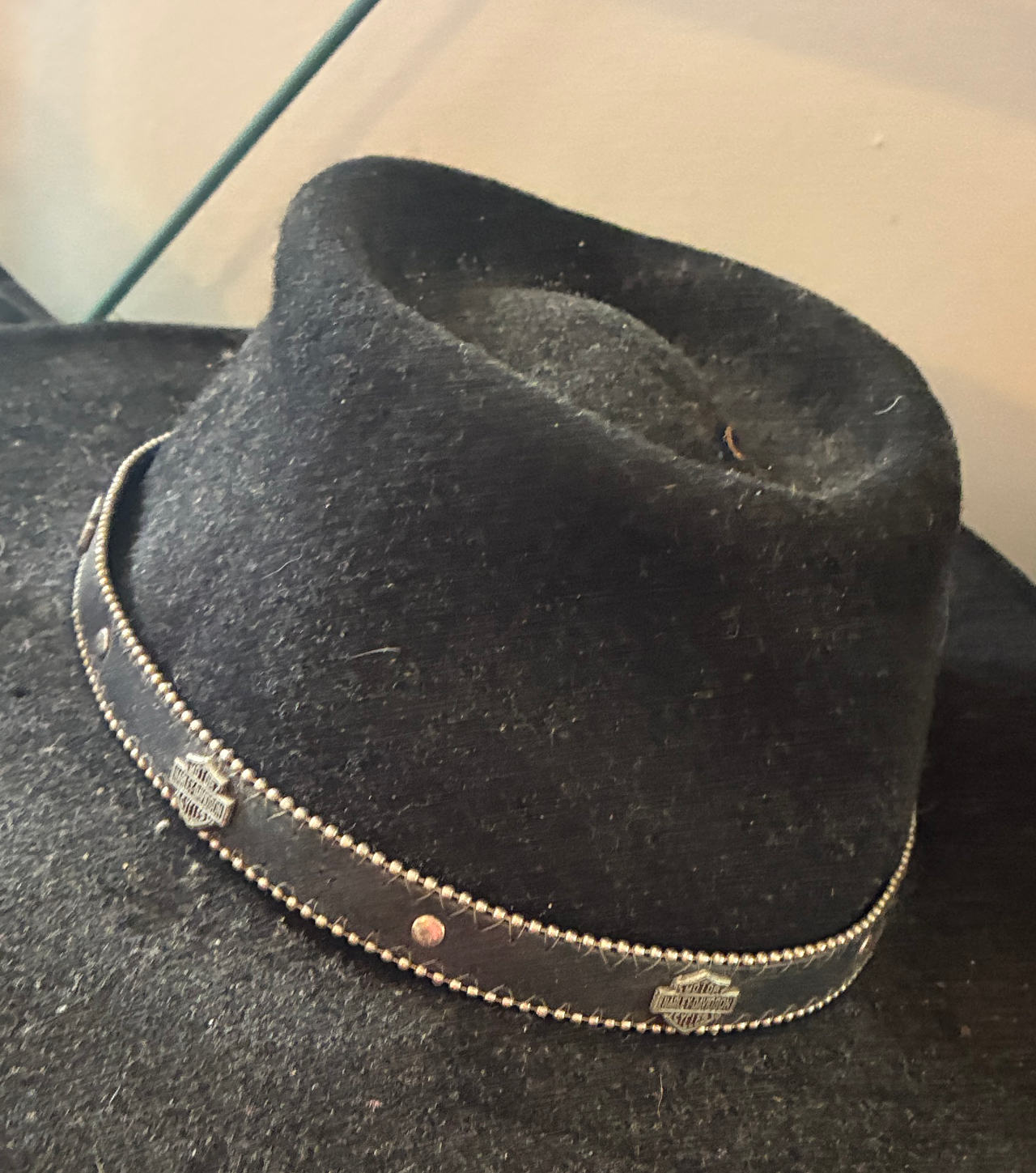 Harley-Davidson Wool Felt Fedora Hat
