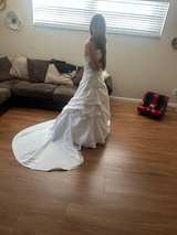 David's Bridal T9669 Sweetheart Ballgown Ivory - Image 3