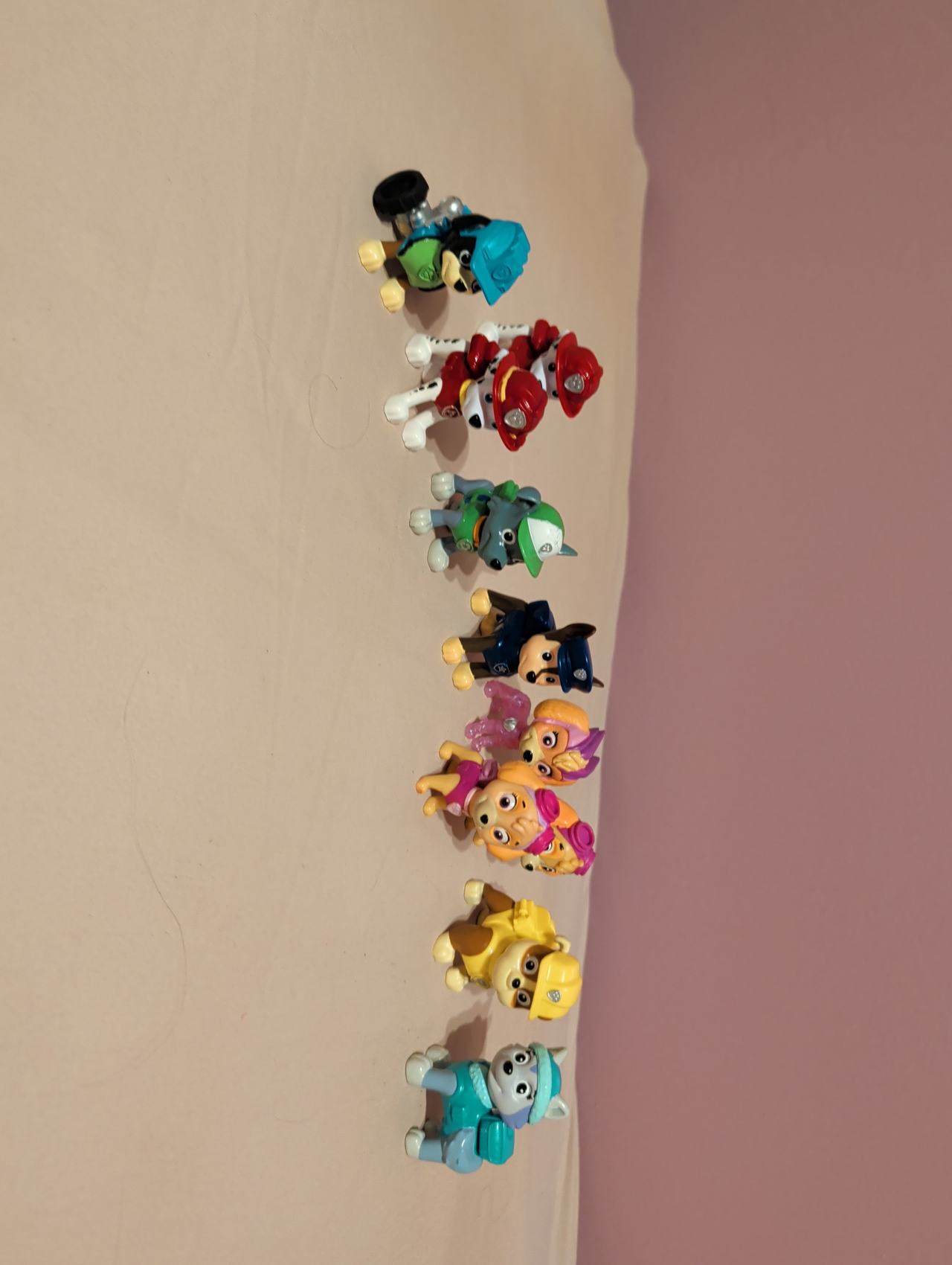 Paw Patrol Mini Figures Lot