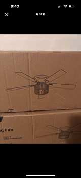 River of Goods 52" LED Crystal Ceiling Fan Silver  
(3) Total / $130 Each - Image 7
