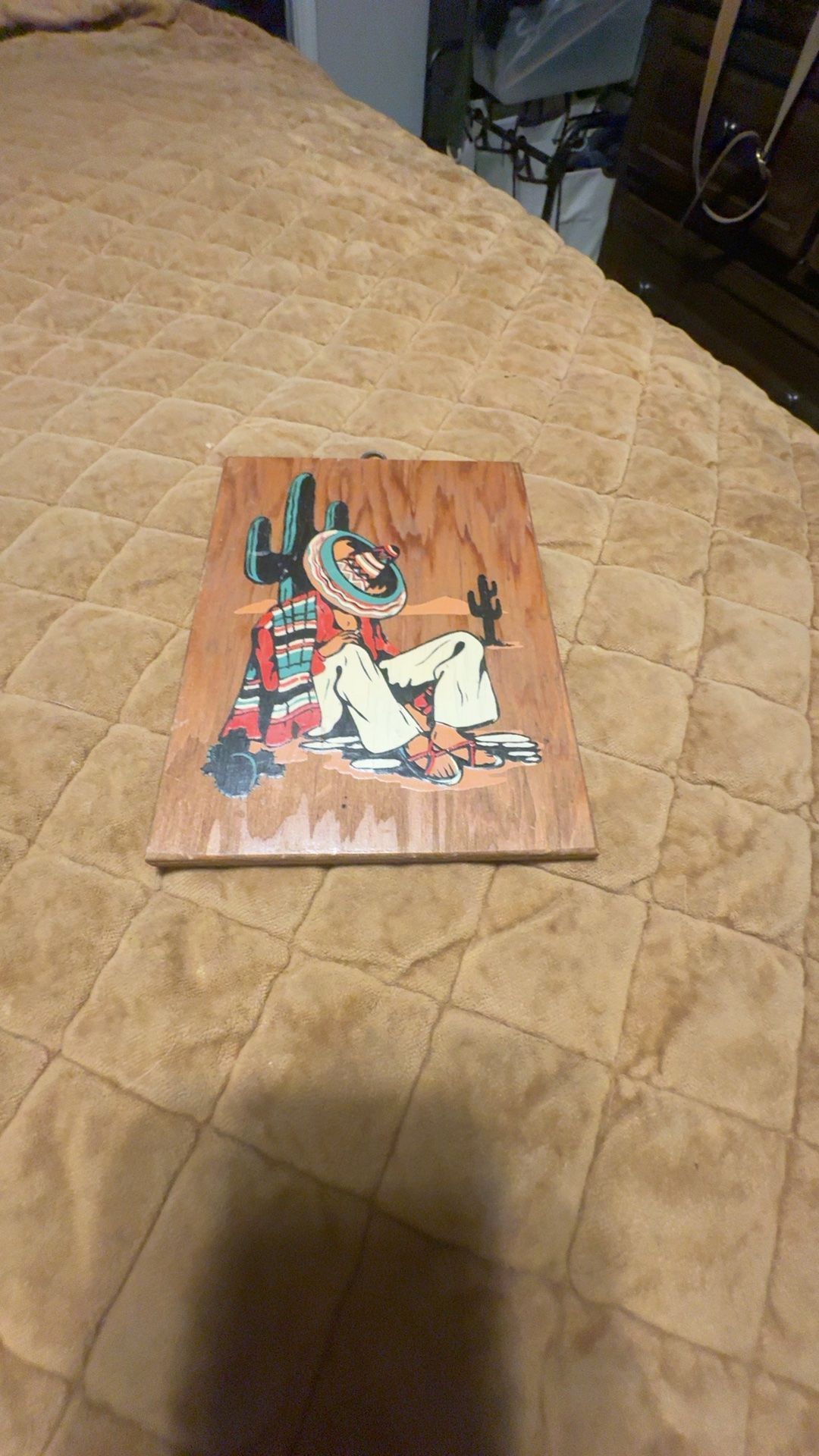 Mexican Folk Art Wood Dancer Set