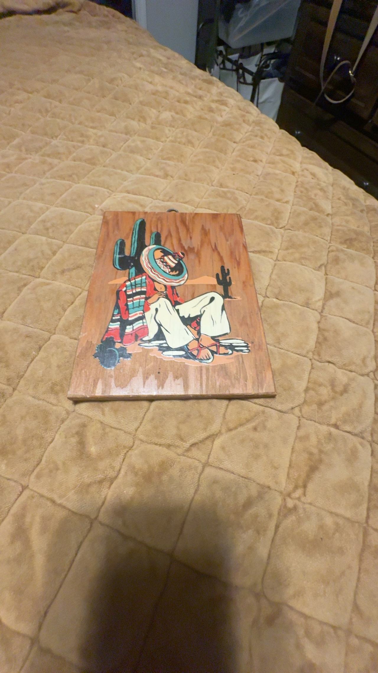Mexican Folk Art Wood Dancer Set