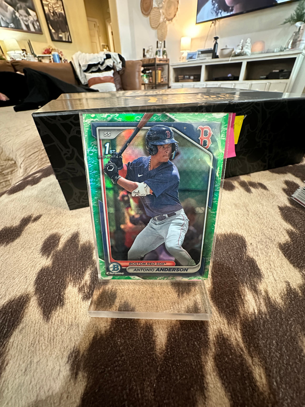 2023 Bowman Chrome Antonio Anderson 1st Bowman Green Refractor