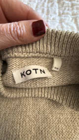 KOTN Linen color Crewneck Knit Sweater - Image 2