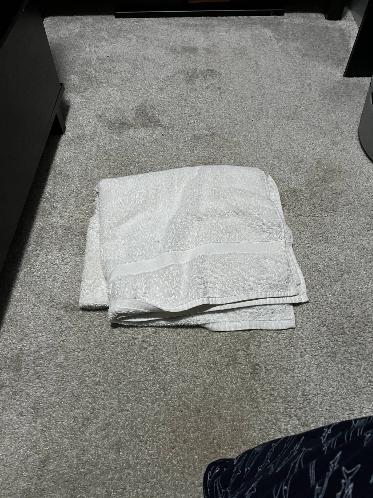 White Cotton Bath Towel