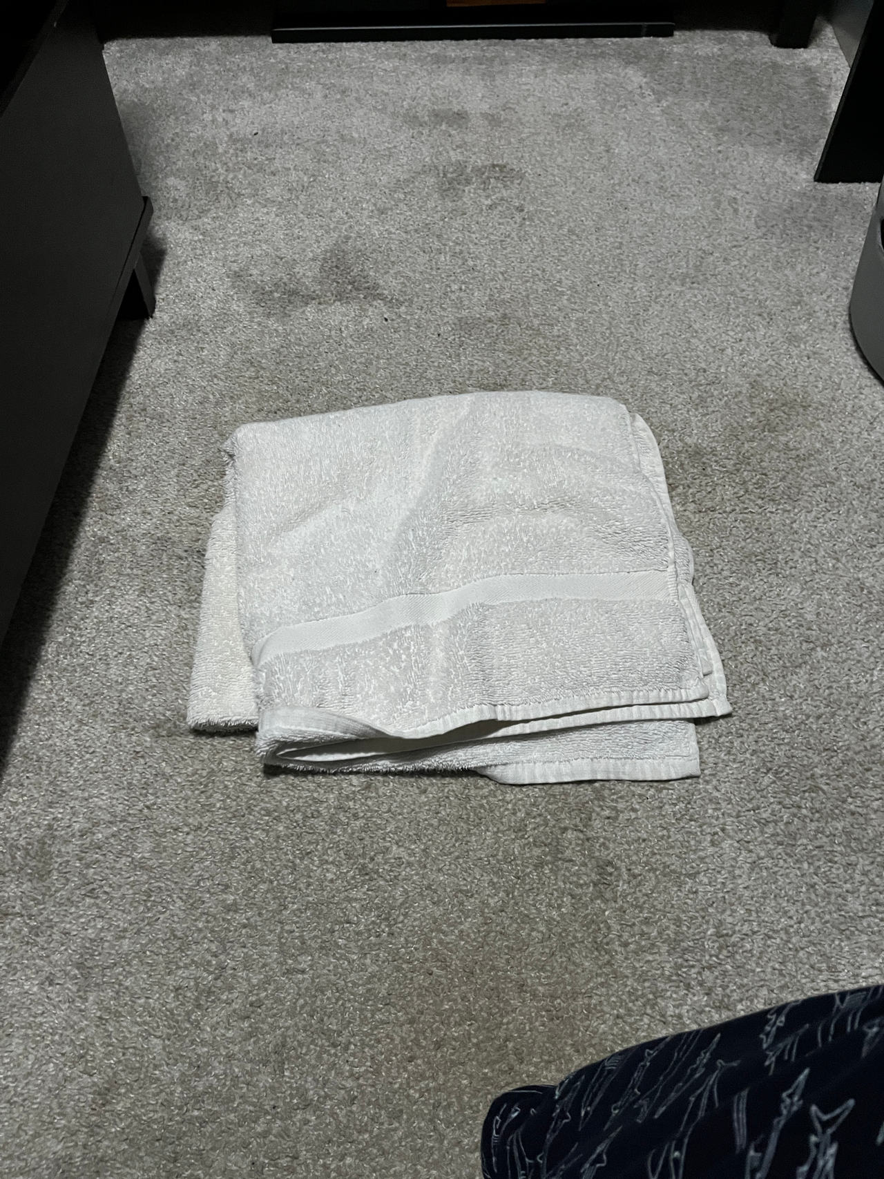White Cotton Bath Towel