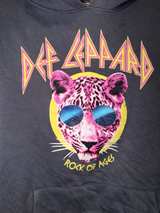 Def Leppard Rock of Ages Gray Hoodie Women's X-Large - Image 7