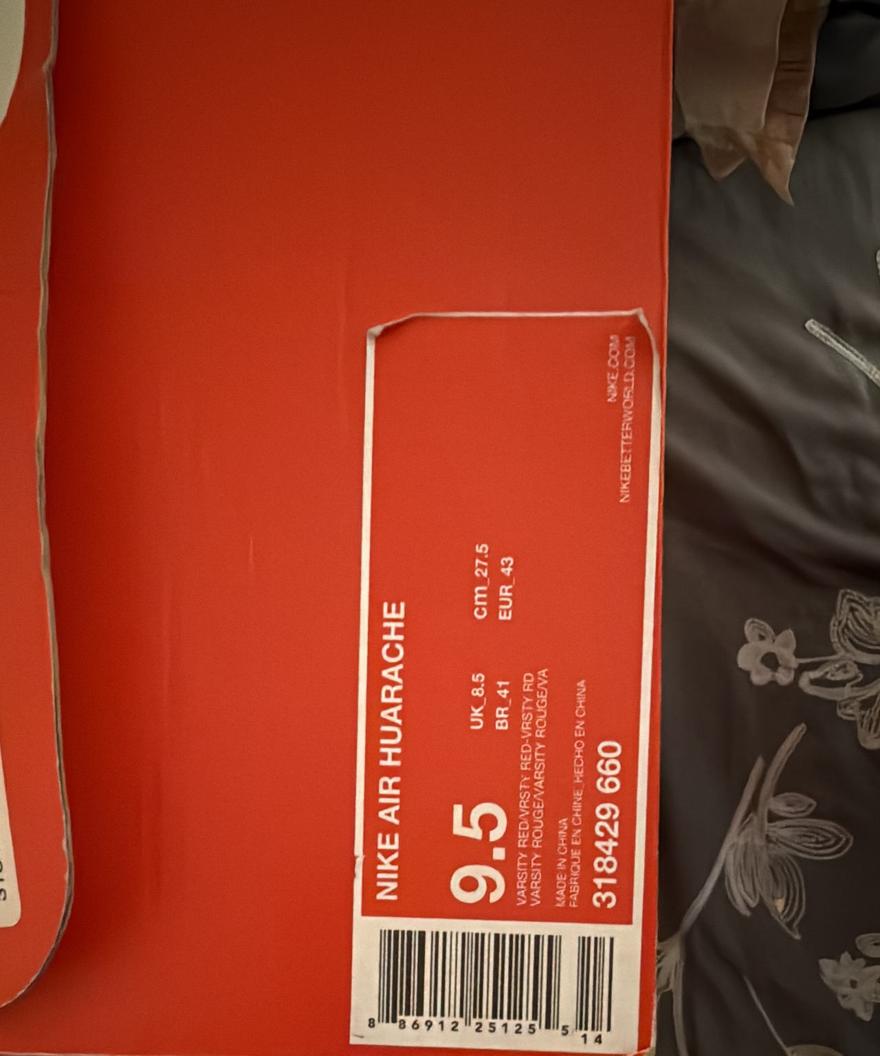 Nike Air Huarache Varsity Red