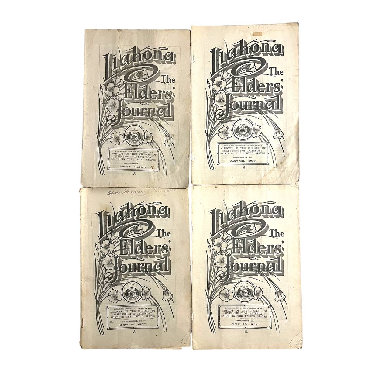 Liahona The Elders' Journal 1907 Issues