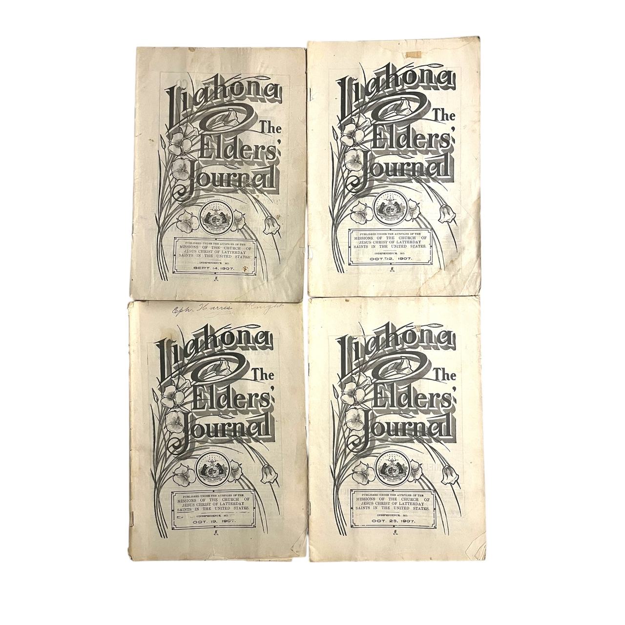 Liahona The Elders' Journal 1907 Issues