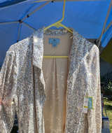 CeCe Sequin Open-Front Blazer - Image 1