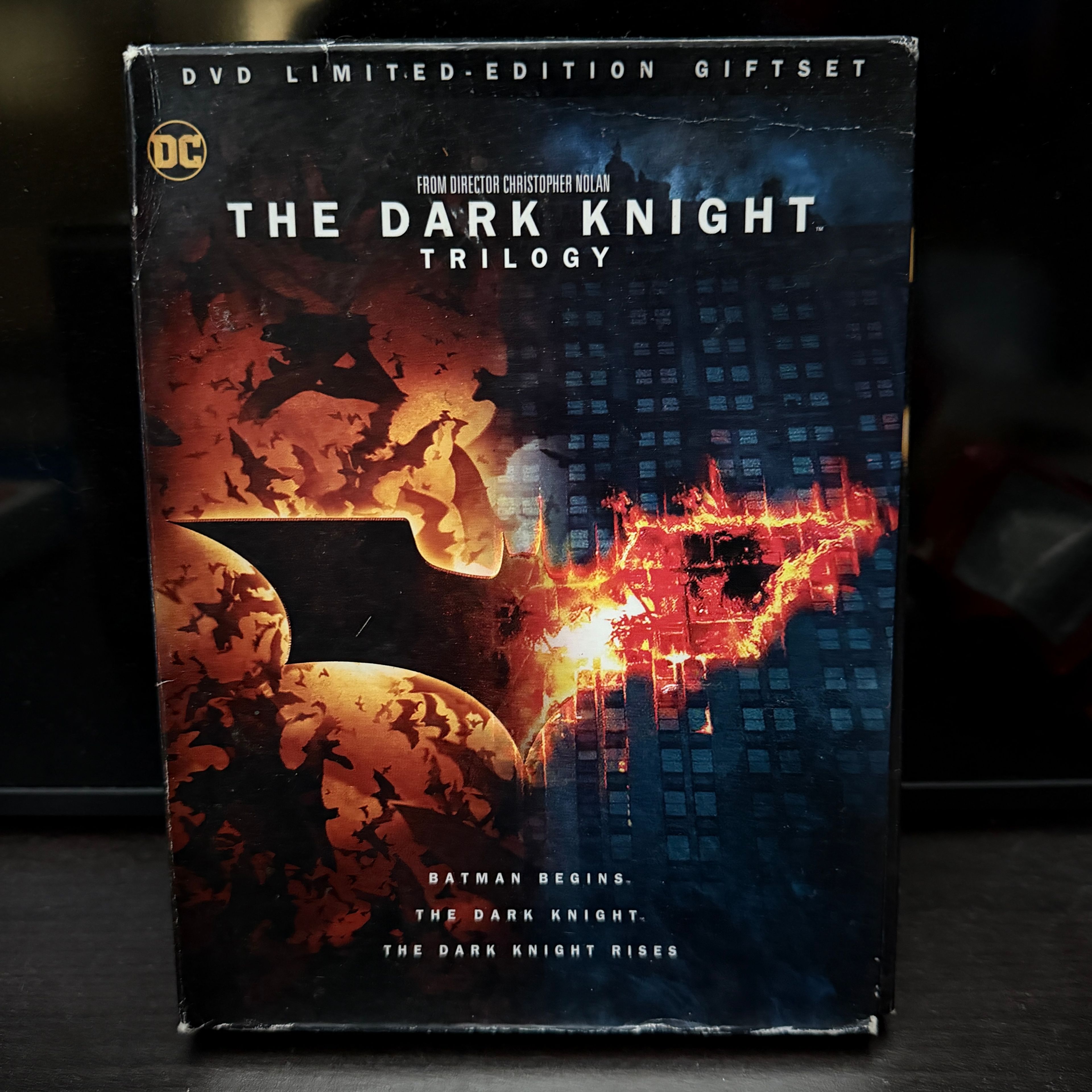 The Dark Knight Trilogy DVD Limited Edition Giftset 3-Disk