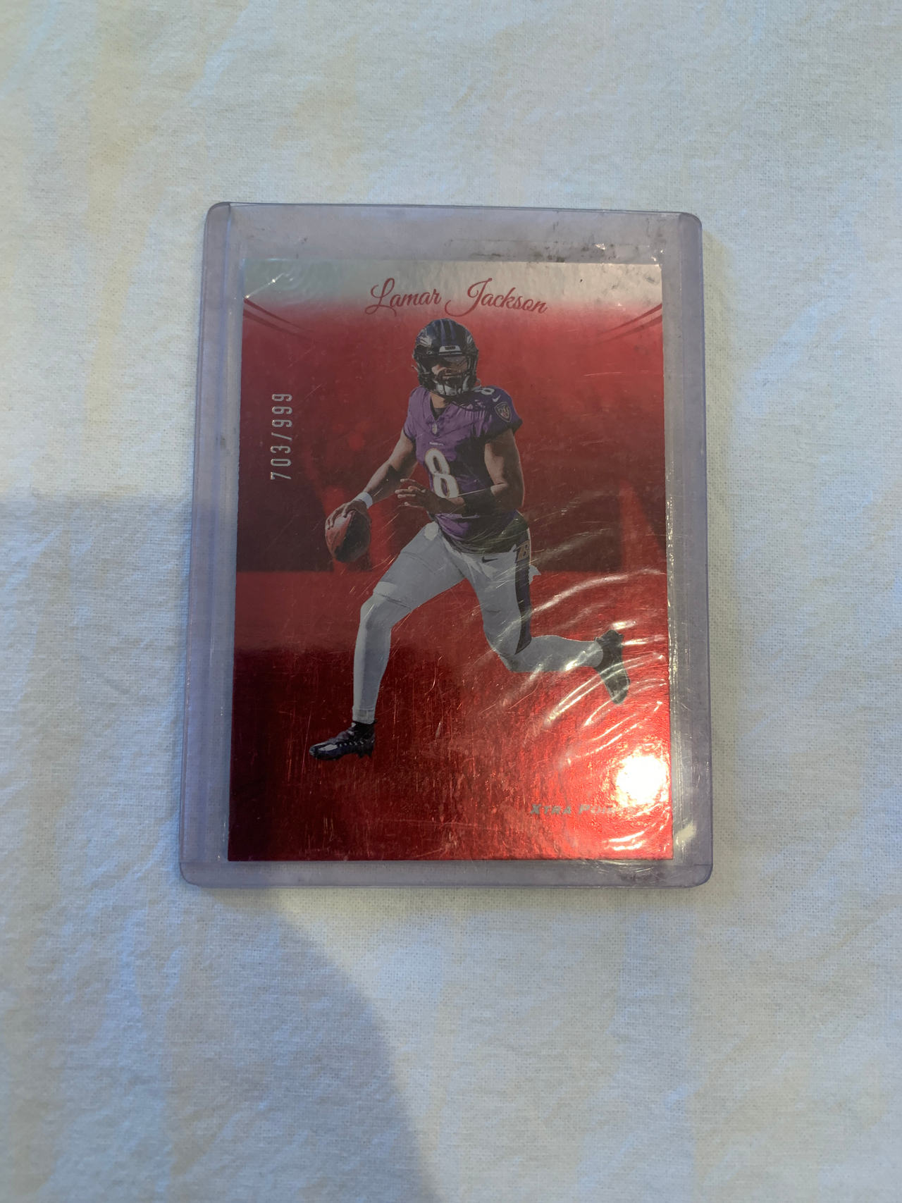 Lamar Jackson Football Card #20 (703/999)